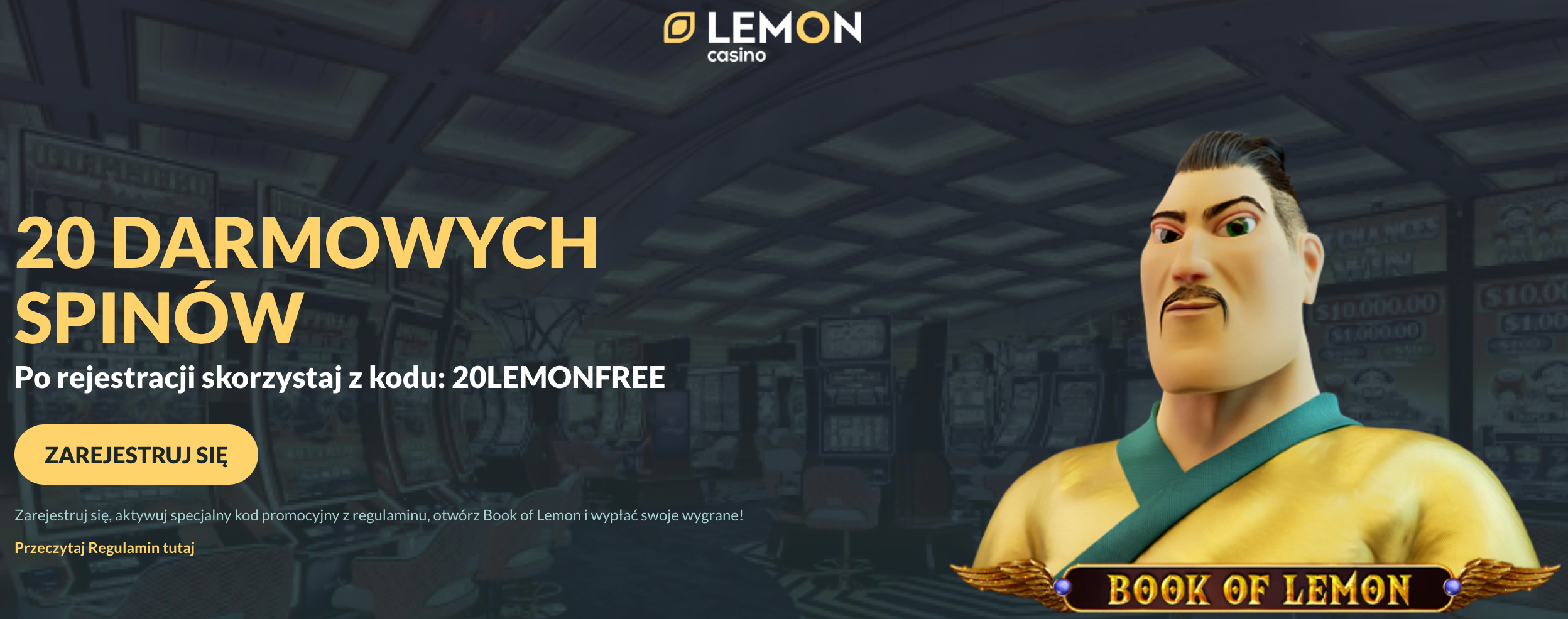 Lemon casino 50 free spins